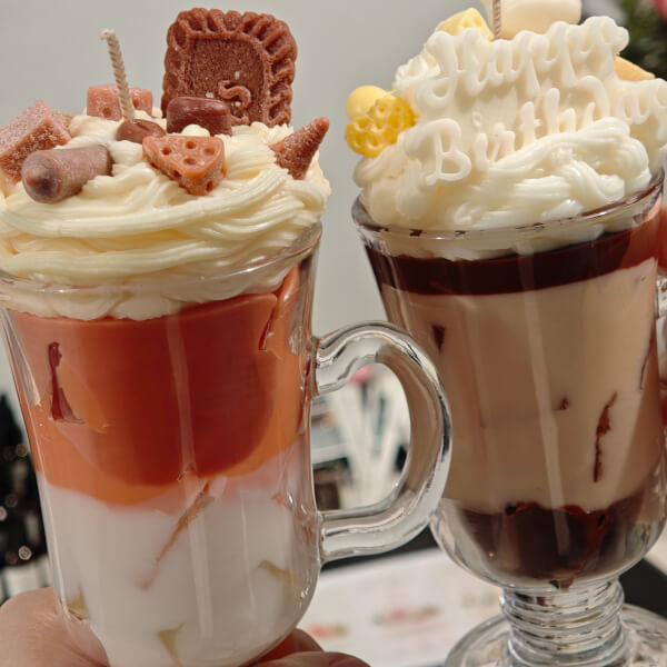 Whipped Cream Drink Candle Workshop review by Arthur Sze - Sydney