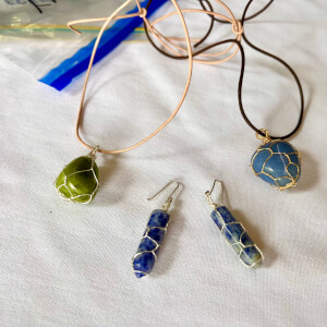Wire Wrapped Jewellery Making Course Sydney