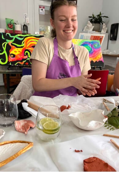 Clay and Sip Class: Play with Clay