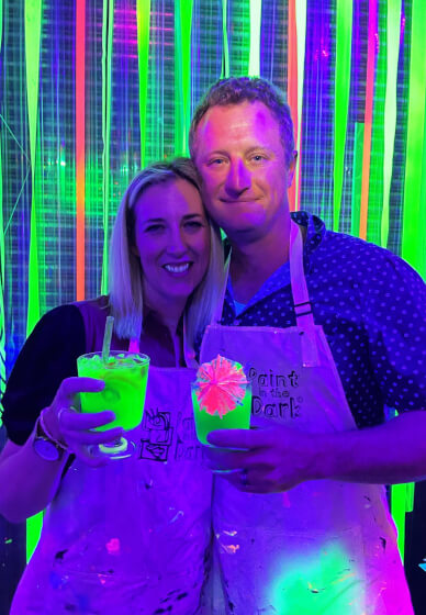 Cocktail Making and Painting Class: Shake, Sip and Paint