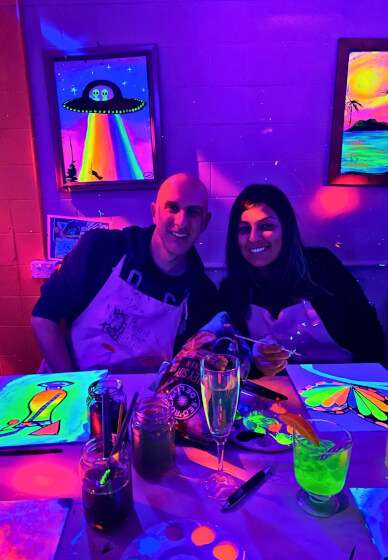 Cocktail Making and Painting Class: Shake, Sip and Paint