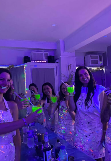 Cocktail Making and Painting Class: Shake, Sip and Paint