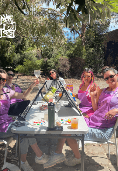 Paint and Sip Class in the Park
