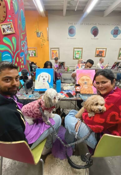 Paint and Sip Class: Paint Your Dog