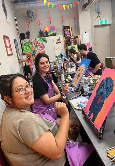 Paint and Sip Class: Paint Your Dog