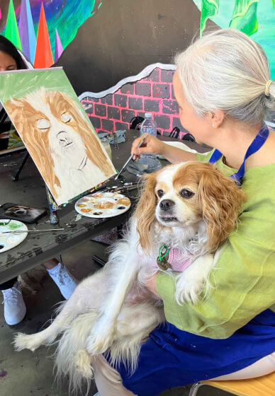 Paint and Sip Class: Paint Your Dog