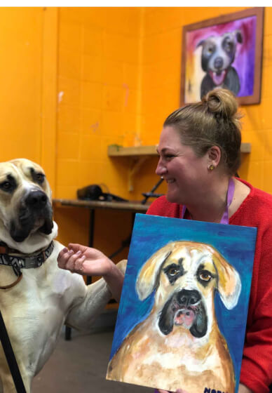 Paint and Sip Class: Paint Your Dog