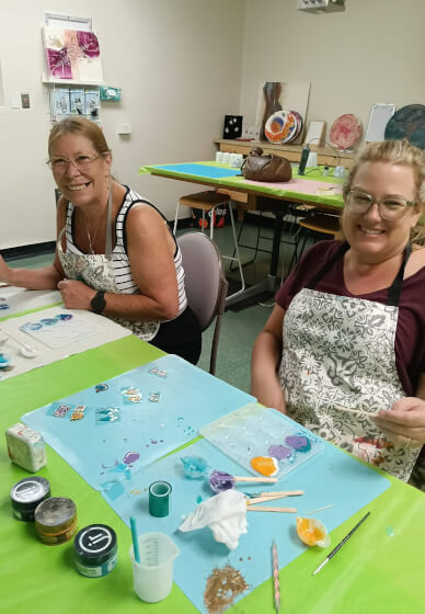 Resin Art Jewellery Workshop