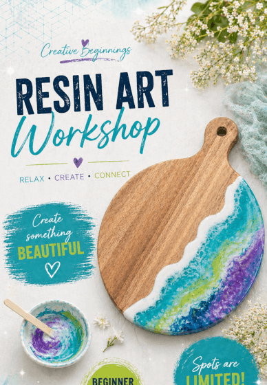 Resin Art Workshop for Beginners