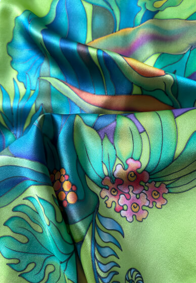 Silk Painting Class: Batik Scarf