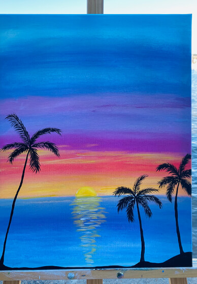The Lonely Arts Club: Valentine's Paint and Sip Class