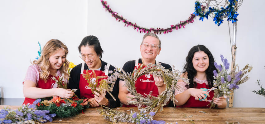 Christmas Wreath Classes and Workshops
