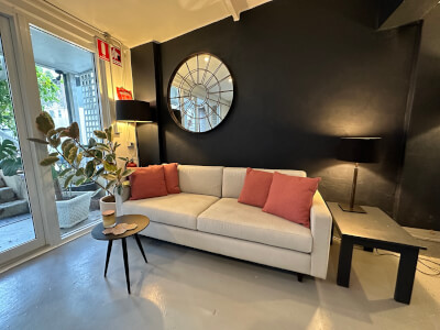 Blue Peony Back Room