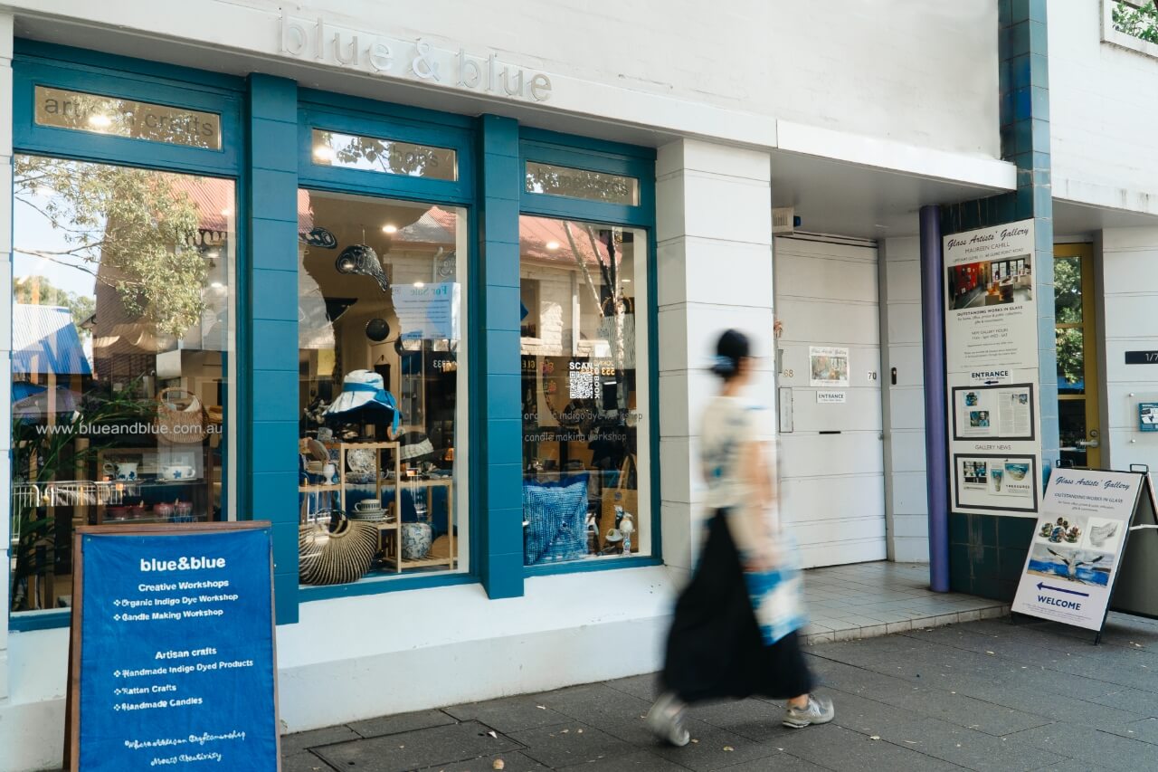 Gleeb Blue Blue&blue | Workshop Venue in Glebe | ClassBento