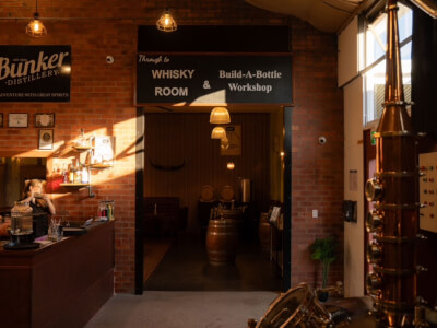 Bunker Distillery, Grafton available for workshops