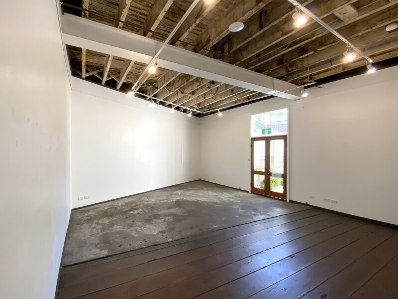 Comber Street Studios - Front & Middle Rooms available for workshops