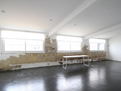 Comber Street Studios - the Annexe available for workshops