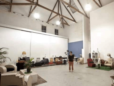 Book Creative Space in Converted Warehouse