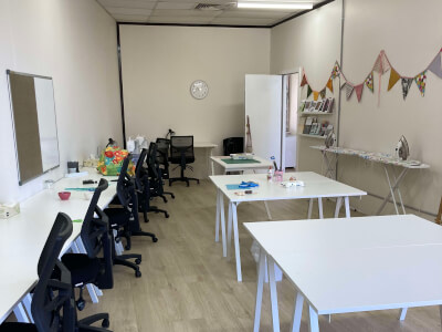 Fabric Garden Workshop Area