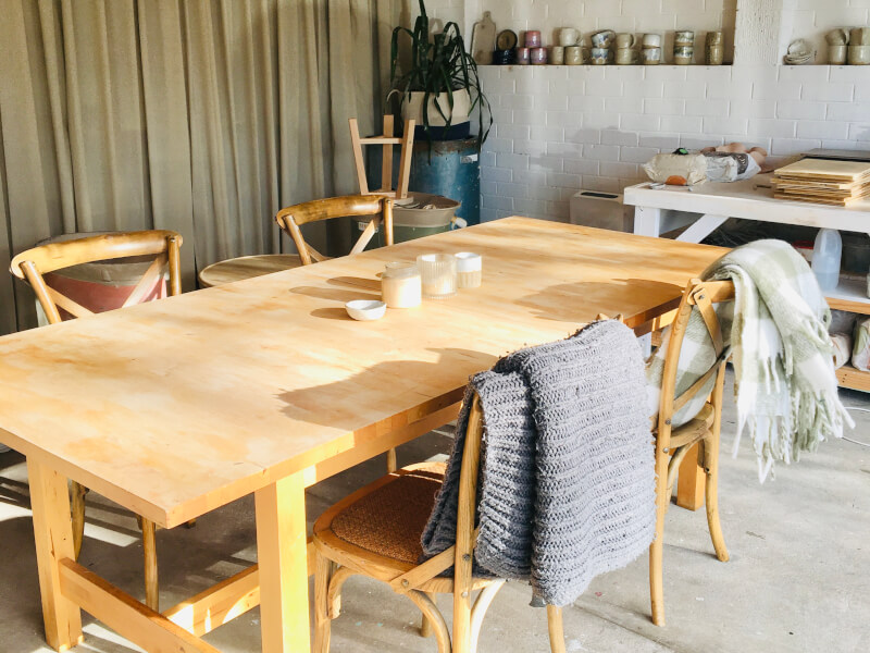 Peachy Keen Ceramics class venue