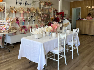 Petals & Picnics Studio available for workshops