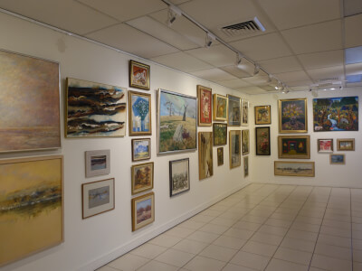 Interior View of the gallery