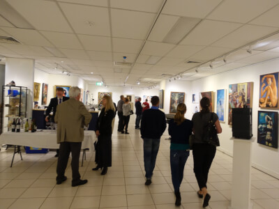 Interior View of the gallery