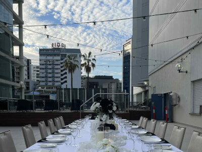 Pool Terrace at Amora Hotel Brisbane class venue