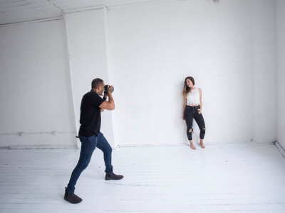 Great for model shots Beautiful natural filled light 