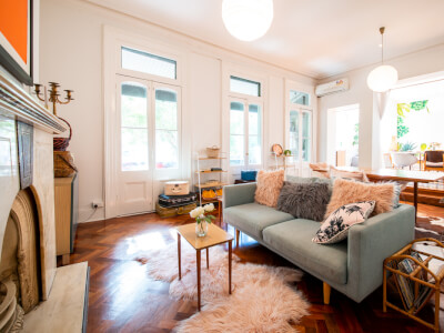 The Living Room & the Balcony Room