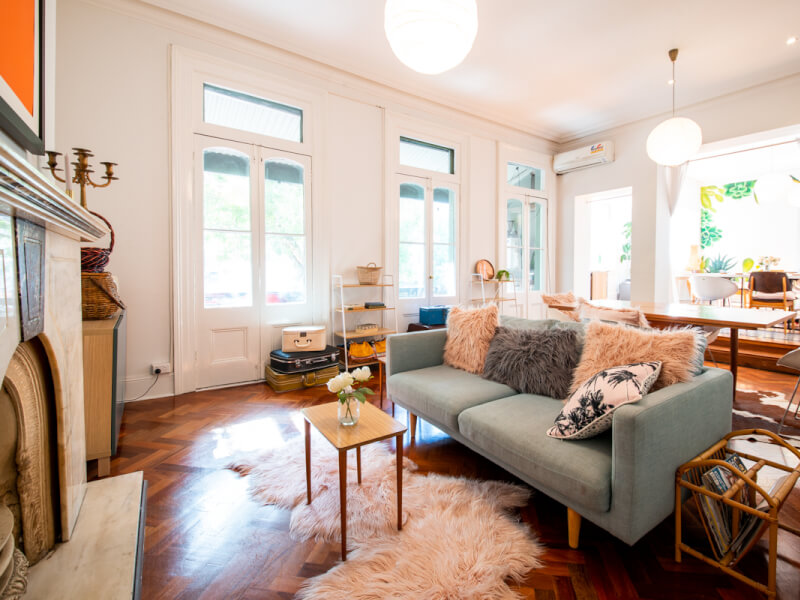 The Living Room & the Balcony Room