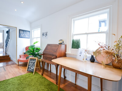 The Living Room & the Balcony Room