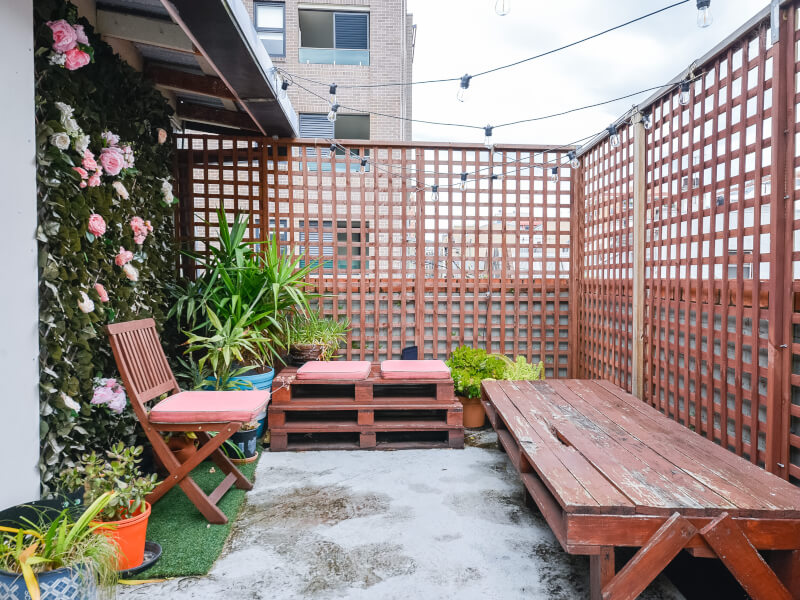 The Living Room & the Balcony Room