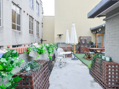 The Living Room & the Balcony Room