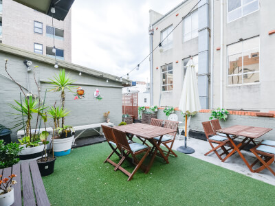 The Living Room & the Balcony Room