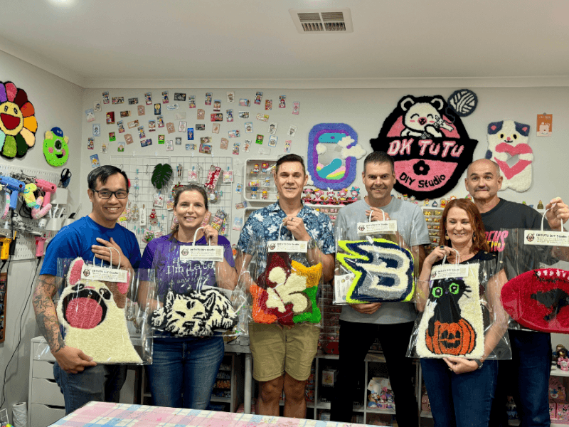 rug tufting class