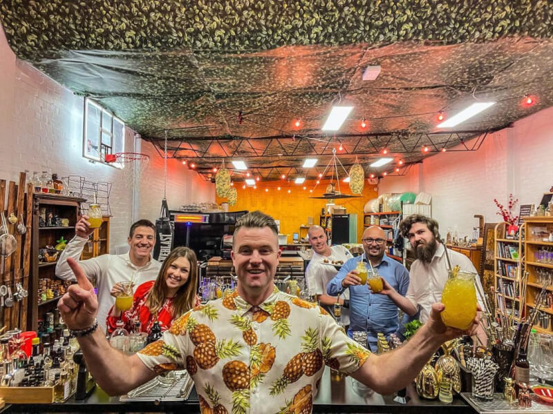 cocktail masterclass at Sweet & Chilli