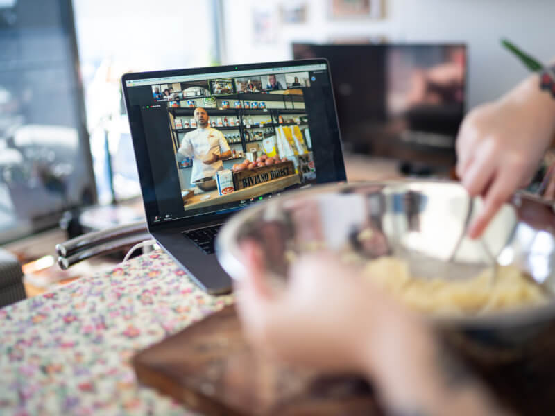 online cooking class
