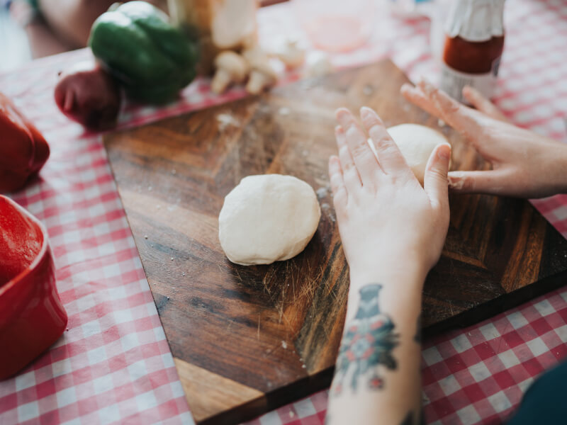 Pizza making class