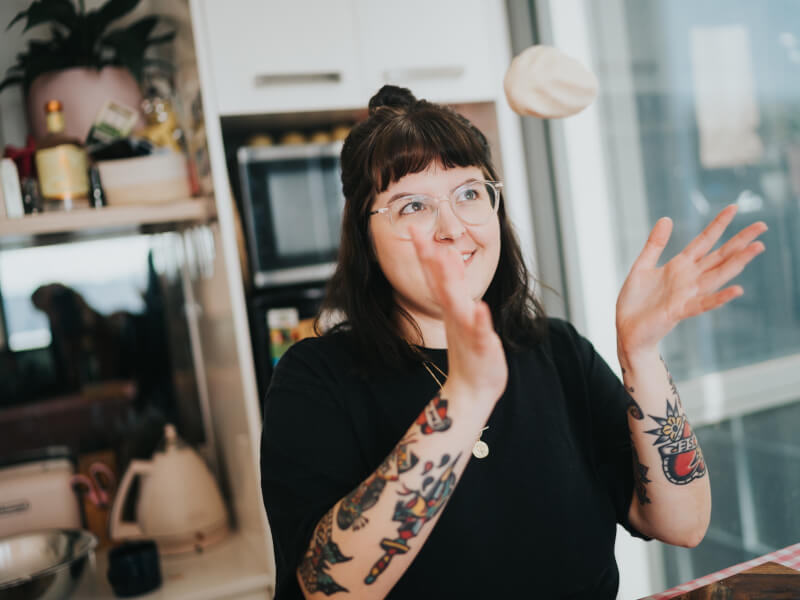 pizza making cooking class