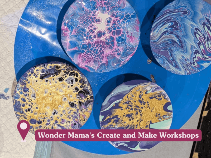 Fluid art class