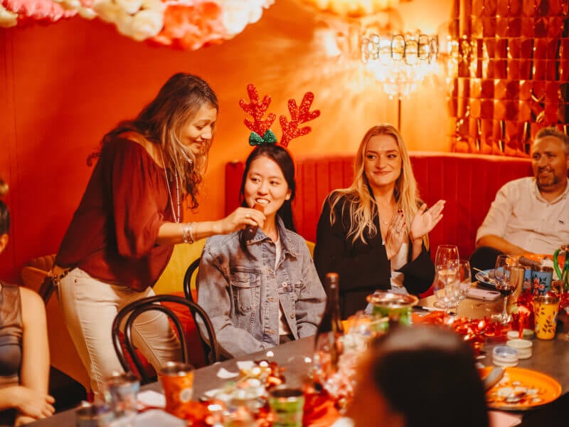 Christmas party vibes