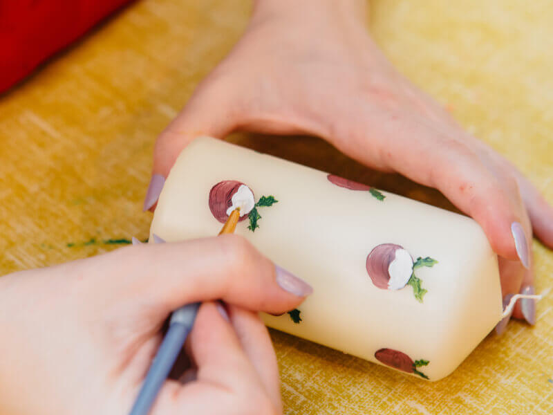candle painting classes