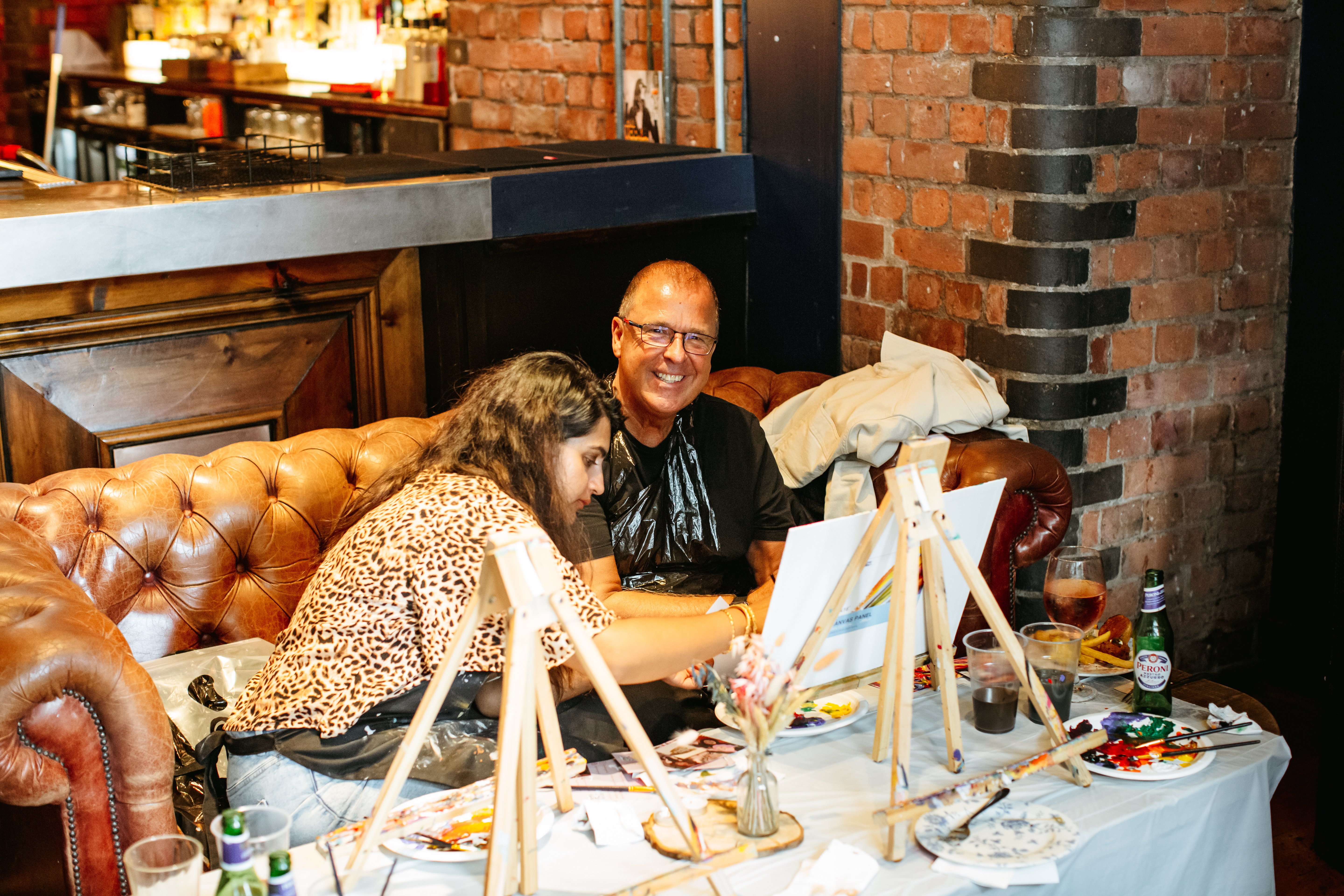 People painting