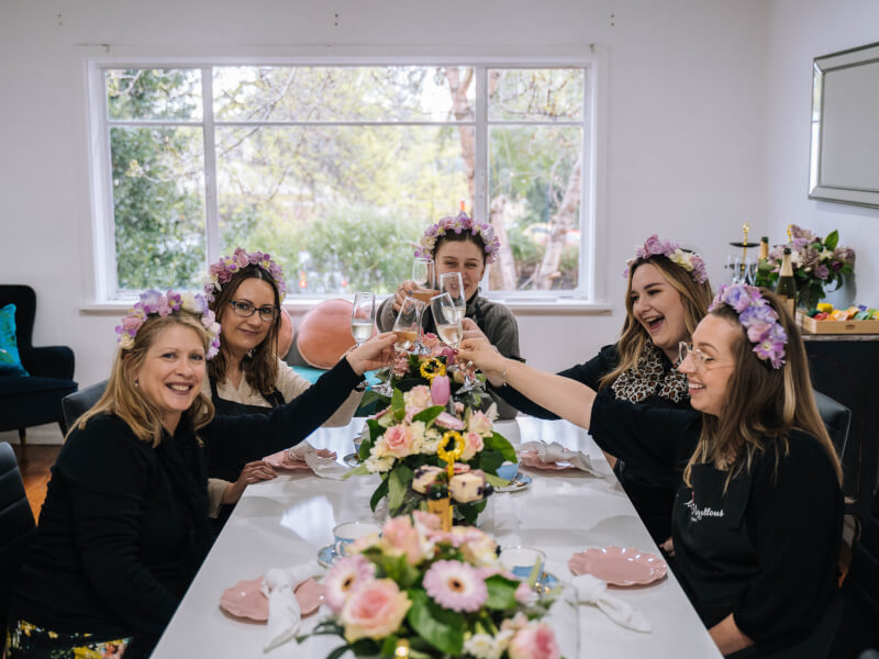 floristry hens party