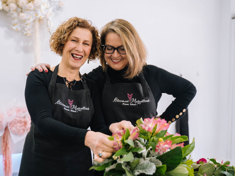 flower arranging class