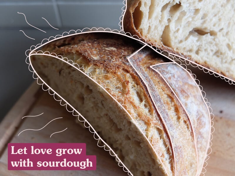 Sourdough bread baking class
