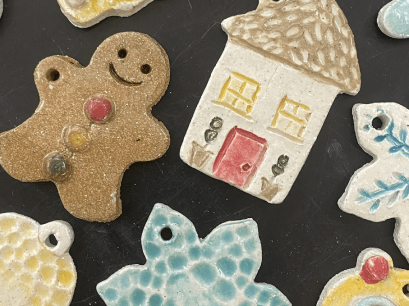 ceramic christmas decorations