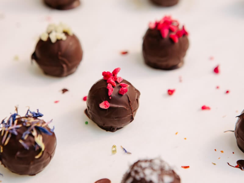 DIY chocolates