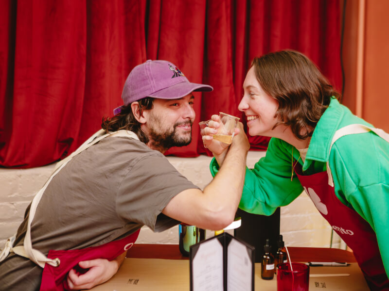 couples candle making class